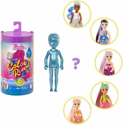 Barbie Chelsea Color Reveal Shimmer Series για 3+ Ετών 1τμχ