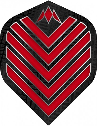 Φτερά για Βελάκια Admiral Std. 100 Micron Κόκκινο