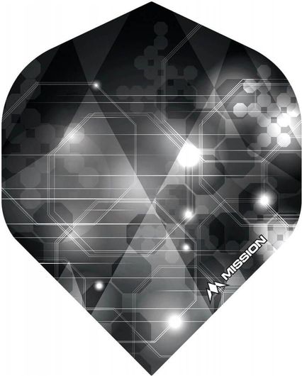 Φτερά για Βελάκια Astral Std. 100 Micron Γκρι