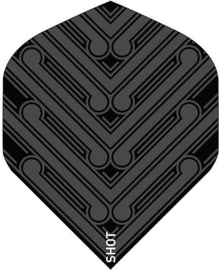 Φτερά για Βελάκια Manu Std. Μαύρο