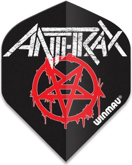 Φτερά για Βελάκια Rock Legends Anthrax Logo