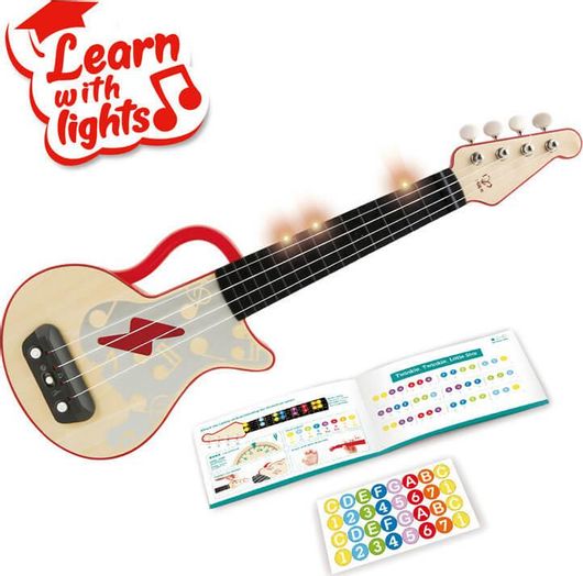 Γιουκαλίλι Hape Learn With Lights για 3+ Ετών