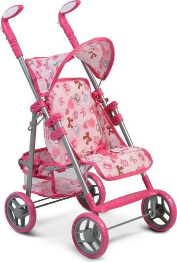 Καρότσι για Κούκλα Moni Flower Garden 9351 για 3+ Ετών