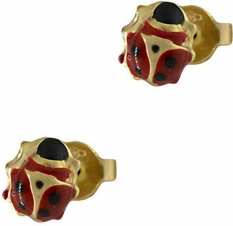 Παιδικά Σκουλαρίκια SK270717370X Ζωάκια από Χρυσό 14Κ