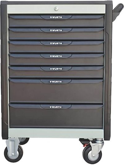 Εργαλειοφόρος Wurth 9500002211 με Συρτάρια Μεταλλικός Γκρι