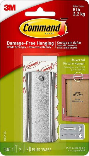 Γαντζάκι & Επανατοποθετούμενες Ταινίες για Κάδρα 3M έως 2.2kg