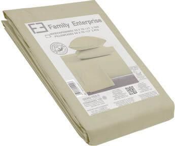 Μαξιλαροθήκη Family Enterprise 1 Τμχ 50 Χ 70 & 0.17 Βαμβακερή 100% Μονόχρωμη 003067011Χ37 Μπεζ