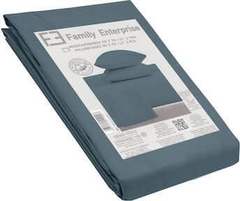 Μαξιλαροθήκη Family Enterprise 1 Τμχ 50 Χ 70 & 0.17 Βαμβακερή 100% Μονόχρωμη 003067011Χ36 Πετρόλ