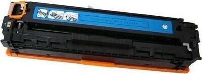 Συμβατό Toner HP CB541/CE321/CF211 Cyan 1.400 Σελίδες Premium Quality