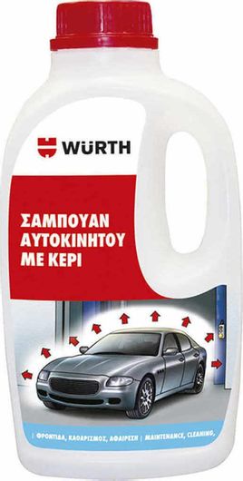 Σαμπουάν Αυτοκινήτου Wurth με Κερί 750ml