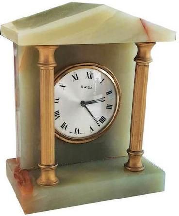 Επιτραπέζιο Ρολόι For Home Vintage Μαρμάρινο