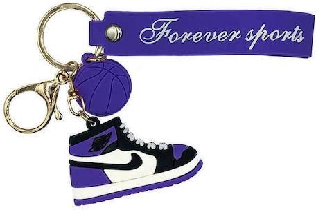 Μπρελόκ Nike Air Jordan 1 Sneakers Vintage Μοβ