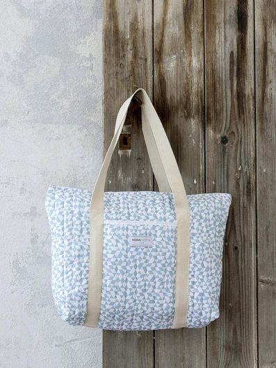 Τσάντα-Αλλαξιέρα Nima Celso Ώμου/Χειρός 40x10x50cm Γαλάζιo