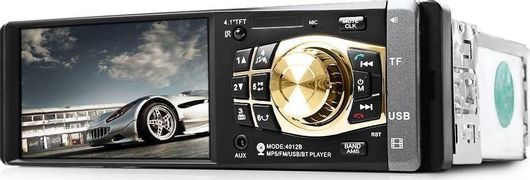 Radio Multimedia Player Αυτοκινήτου Display Movies Mp5 Micro Sd Usb 2.0 Bluetooth Aux In