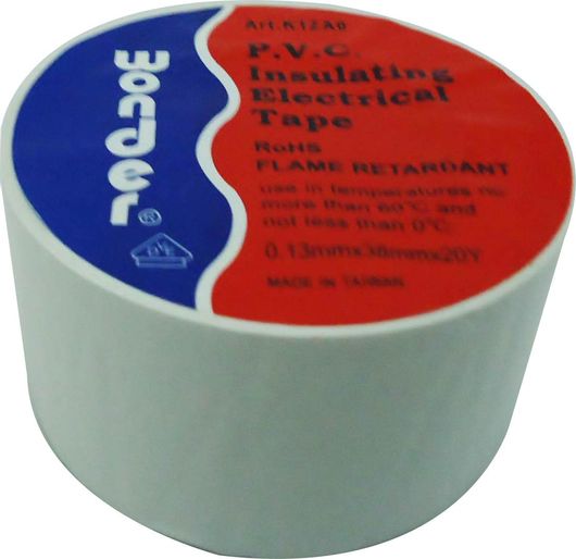 Μονωτική Ταινία Wonder K1ZA0 PVC 38mm x 20m Λευκό