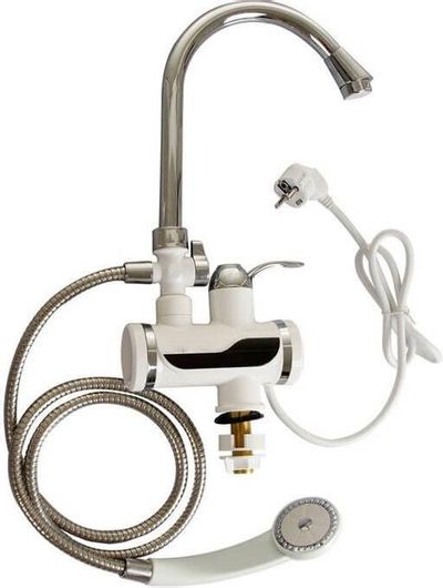 Ηλεκτρικός Ταχυθερμαντήρας Βρύση με Ντουζ LZ008