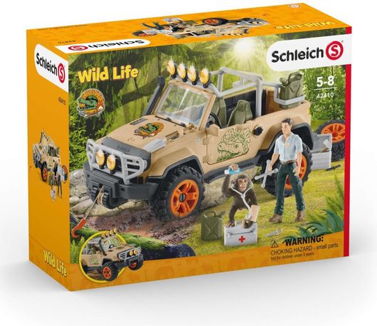 Αυτοκίνητο Schleich-S Wild Life 4x4 Vehicle SUV With Winch