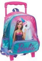 Σχολική Τσάντα Τρόλεϊ Νηπιαγωγείου Gim Barbie Fantasy Πολύχρωμη 25x15x30cm