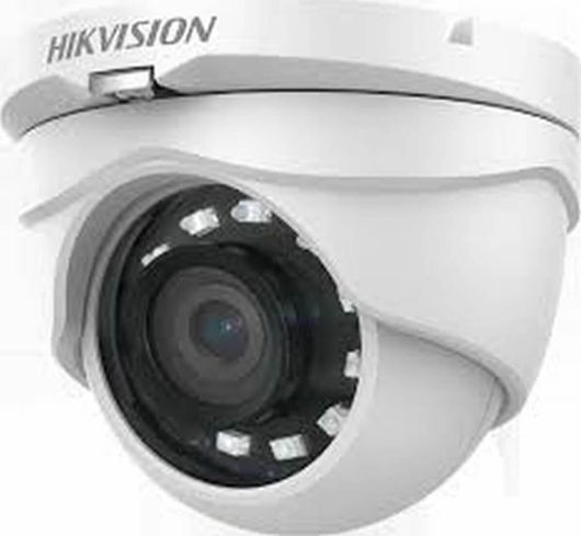Κάμερα Παρακολούθησης Hikvision DS-2CE56D0T-IRMF(C) Dome Full HD για CCTV Υπέρυθρης Ακτινοβολίας Λευκό