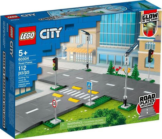 Παιχνίδι Lego 60304 City Road Plates