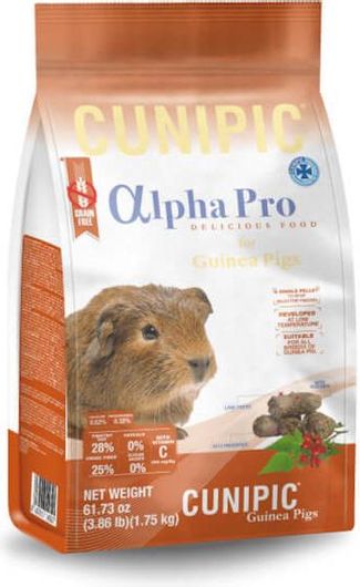 Τροφή για Ινδικά Χοιρίδια Cunipic Alpha Pro Guinea Pig 500gr
