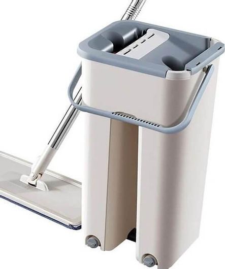Factory Σετ Κουβάς με Σφουγγαρίστρα με Μικροίνες Mop Scratch Cleaning