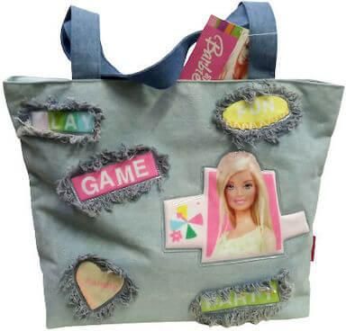 Τσάντα Θαλάσσης Barbie Tζιν 54036