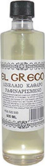 Λινέλαιο El Greco Καθαρό Ραφιναρισμένο 500ml