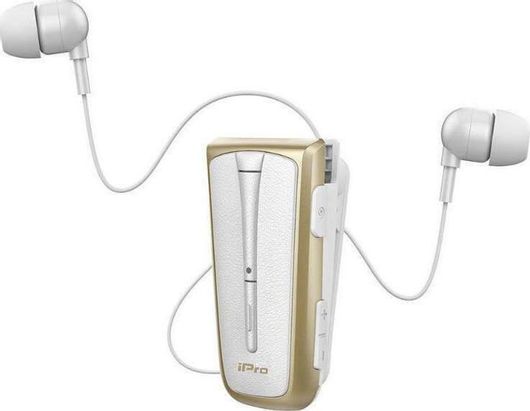 Bluetooth Handsfree iPro RH219s In-ear Ακουστικά Χρυσά