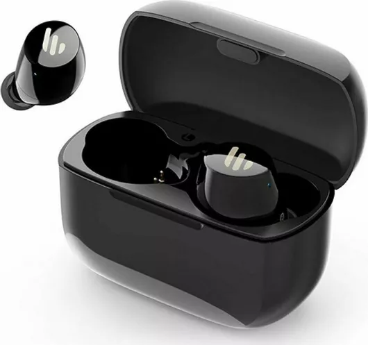 Edifier TWS1 In-ear Bluetooth Handsfree Ακουστικά με Θήκη Φόρτισης Μαύρο
