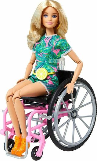 Κούκλα Mattel Barbie Fashionistas With Wheelchair GRB93