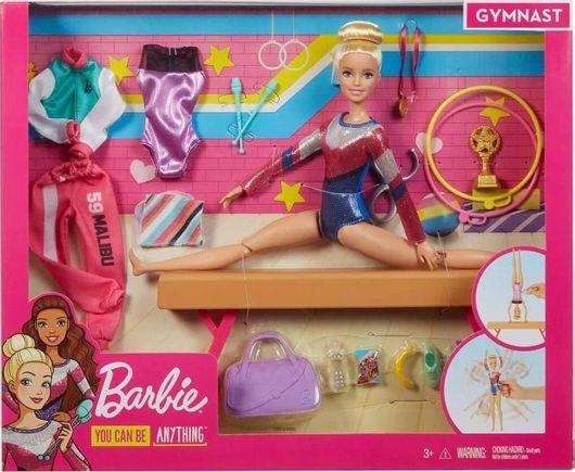 Κούκλα Mattel Barbie Αθλήτρια Ενόργανης Γυμναστικής GJM72