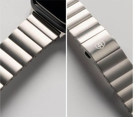 Ανταλλακτικό Λουράκι Ringke Metal One Titanium Band για Apple Watch 45mm / 44mm / 42mm Silver