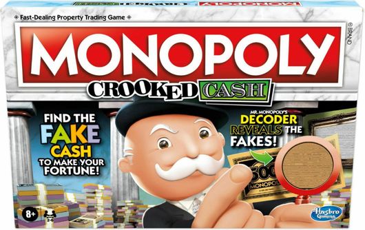 Επιτραπέζιο Παιχνίδι Hasbro Monopoly Βρες Τα Πλαστά F2674