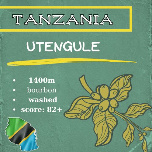 Καφές S-Coffeehouse Tanzania Utengule Bourbon 250gr