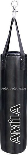 Σάκος Μποξ Amila Άδειος με Ύψος 120cm Μαύρο