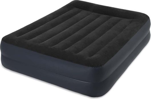 Φουσκωτό Στρώμα Ύπνου Intex Υπέρδιπλο με Ενσωματωμένη Ηλεκτρική Τρόμπα Pillow Rest Raised Bed 203x152x42εκ.