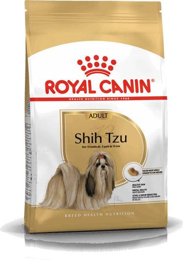 Ξηρά Τροφή Royal Canin Adult Shih Tzu 1.5kg χωρίς Γλουτένη για Ενήλικους Σκύλους Μικρόσωμων Φυλών με Πουλερικά & Ρύζι