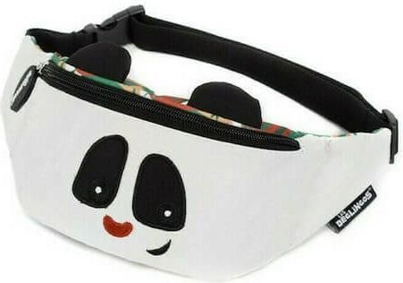 Παιδικό Τσαντάκι Μέσης Les Deglingos Panda Λευκό