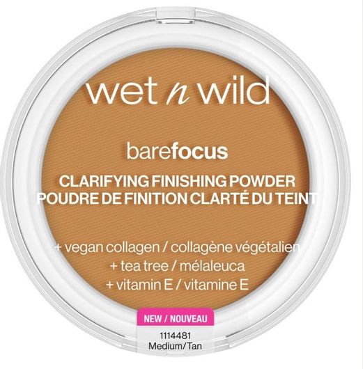 Πούδρα Σταθεροποίησης Μακιγιάζ Wet n Wild Clarifying Finishing Powder Medium Tan 6gr