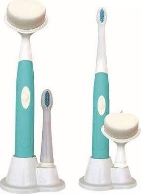 Ηλεκτρική Οδοντόβουρτσα & Συσκευή Καθαρισμού Προσώπου 2 σε 1 KEMEI KM-3106