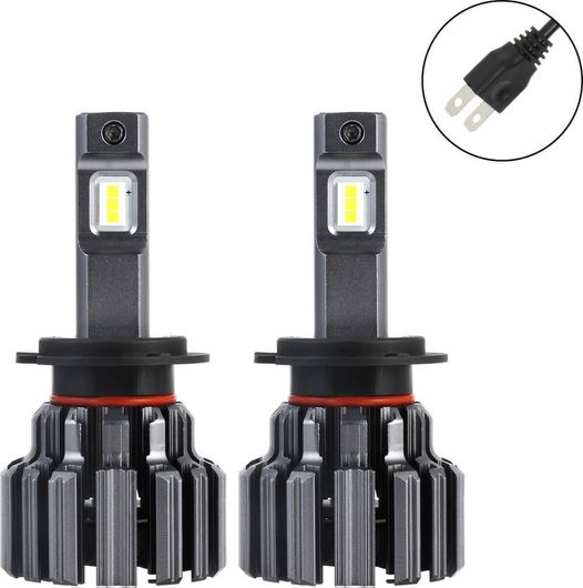 Λάμπες Αυτοκινήτου Novsight LED 80W 15000Lm 6000K H7 F03-A397 2τμχ