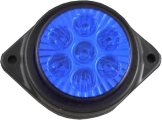 Φως Όγκου για Αυτοκίνητα & Φορτηγά Πλευρικό LED 12/24V 8 SMD Μπλε