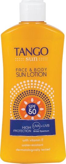 Αντηλιακό Γαλάκτωμα Tango Sun για Πρόσωπο & Σώμα SPF 30 200ml