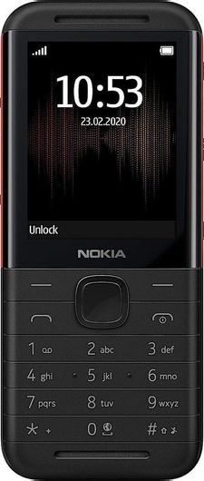 Κινητό Απλής Χρήσης Nokia 5310 2020 Dual SIM με Κουμπιά Μαύρο/ Κόκκινο