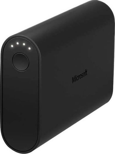 Power Bank Microsoft DC-33 9000mAh με Θύρα USB-A Μαύρο
