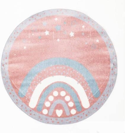 Χαλί Παιδικό Ezzo Kiddie Rainbow B415Ax6 Ροτόντα 1.20x1.20m