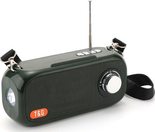 Ηχείο Bluetooth T&G TG-613 με 4 Ώρες Λειτουργίας Πράσινο