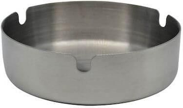 Σταχτοδοχείο Ankor Μεταλλικό Inox 10x3cm