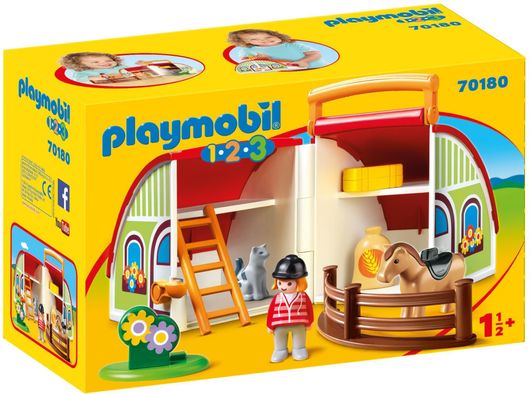 Playmobil Αχυρώνας Βαλιτσάκι 70180 για 18+ Μηνών